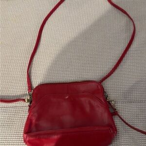 HOBO Vibrant Red Crossbody Bag